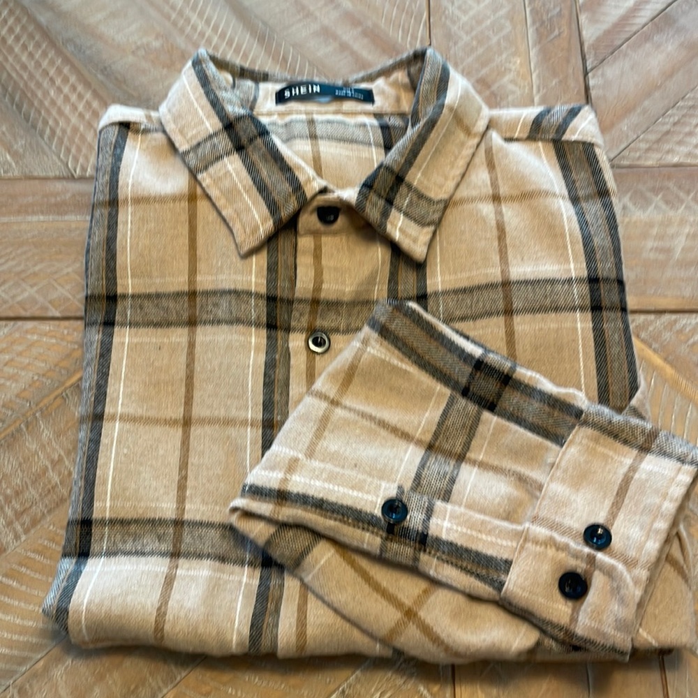 SHEIN Flannel Shirt